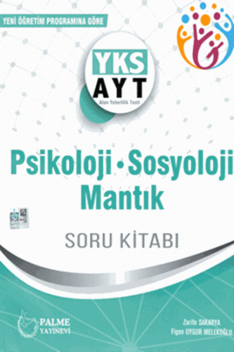 Yks AYT Psikoloji-Sosyoloji-Mantık Soru Kitabı Palme Yayınları