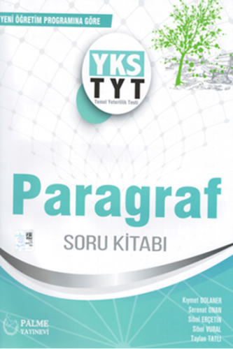 Yks TYT Paragraf Soru Kitabı Palme Yayınları